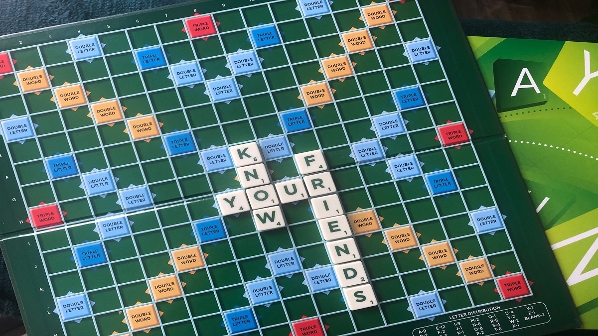 Words with Friends Game in Play Simulation