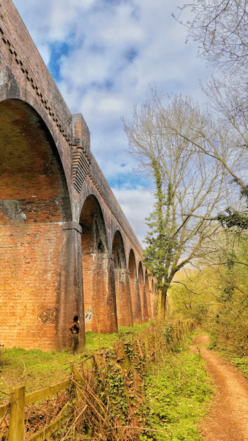 Beautiful Bridges in UK: South England - Hockley Railway Viaduct - Simone Says GO! - Travel Blog