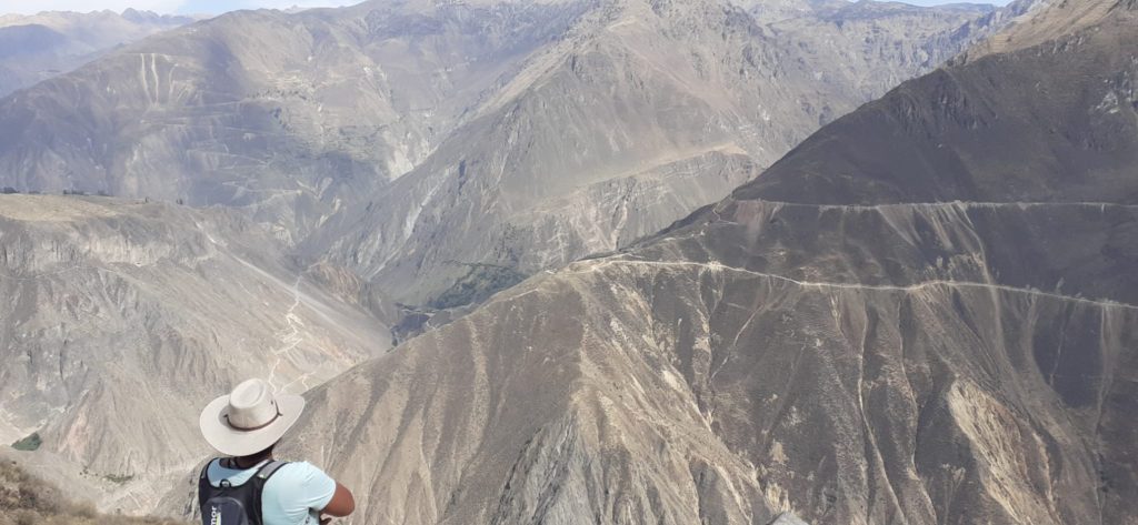 Crazy Travel Stories from Peru - Daredevils hiking in Colca Canyon - Simone Says GO!