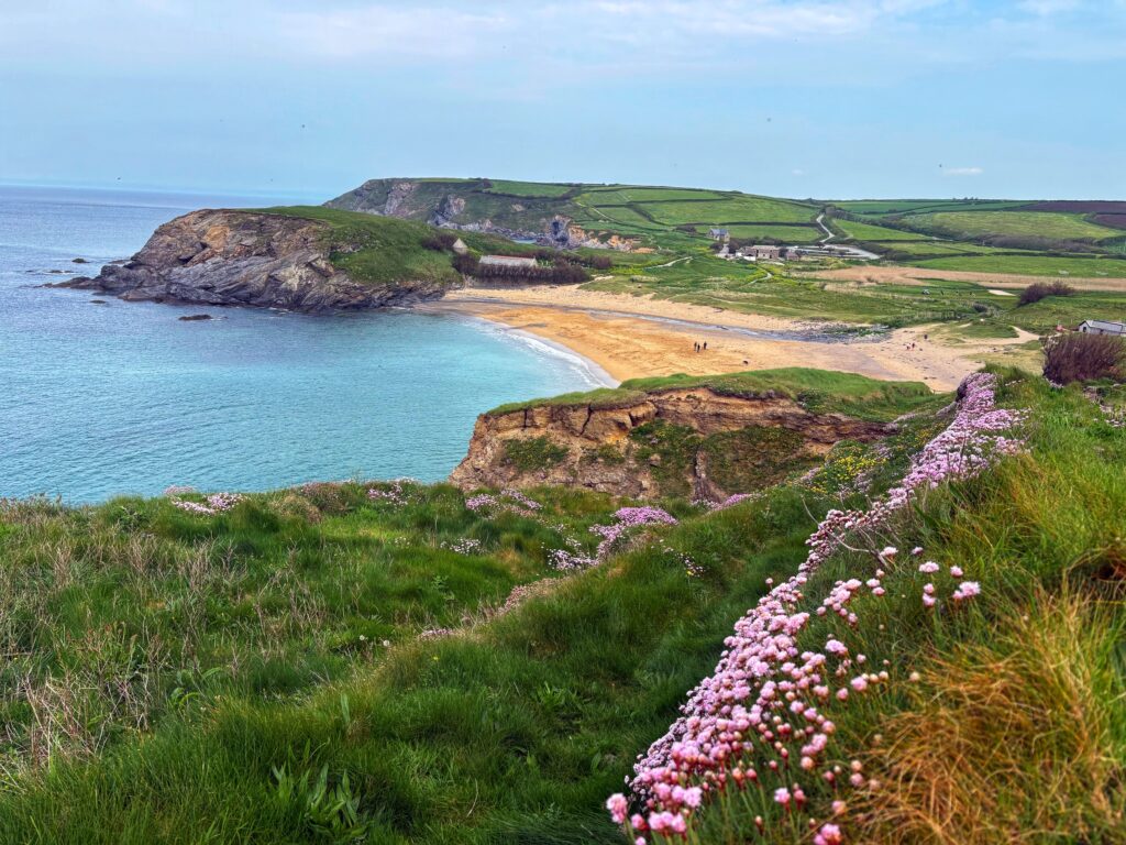 Porthleven to Lizard Point_South West Coast Path_Cornwall_Gunwalloe Church Cove_Simone Says GO! Travel Blog